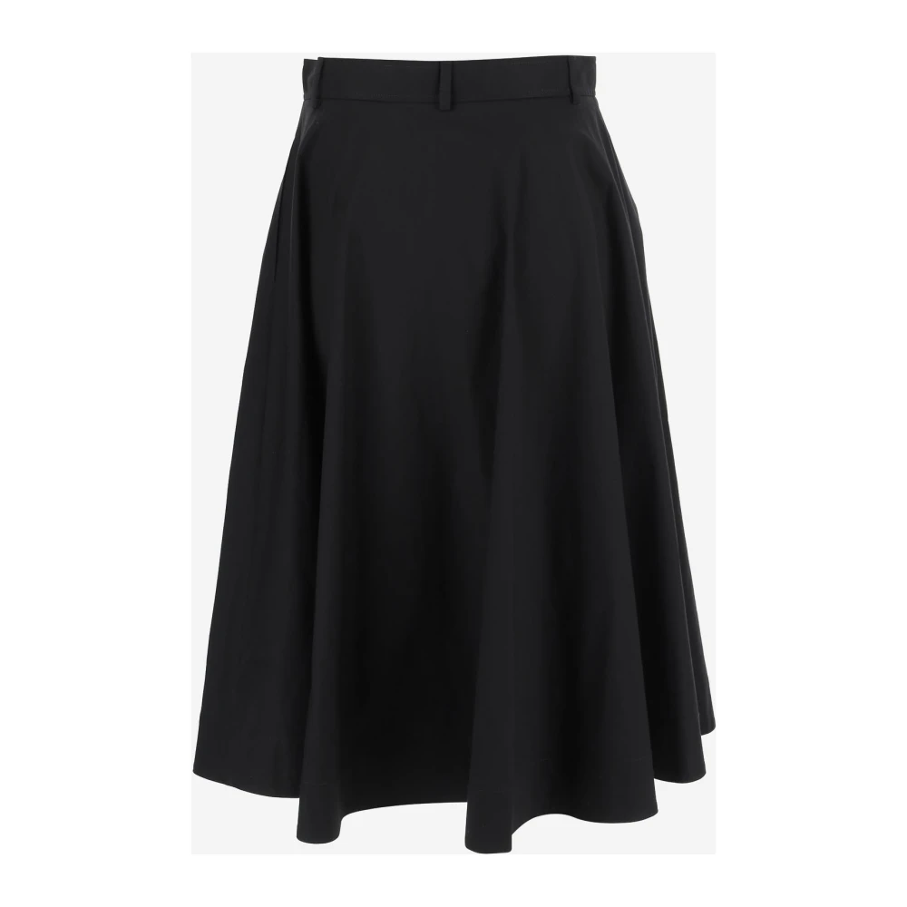 Moschino Zwarte Rok Stijlvolle Mode Black Dames