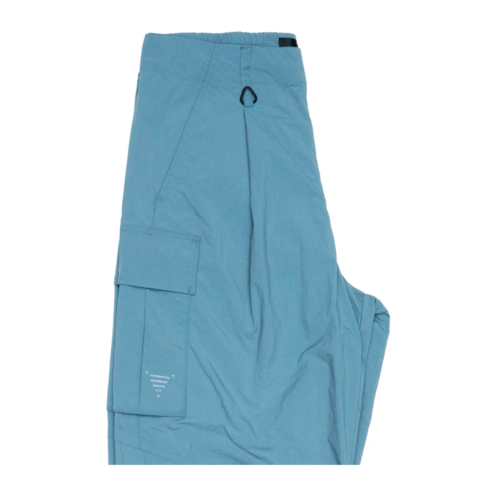 Krakatau Sneldrogende Cargo Broek met Rfid Bescherming Blue Heren