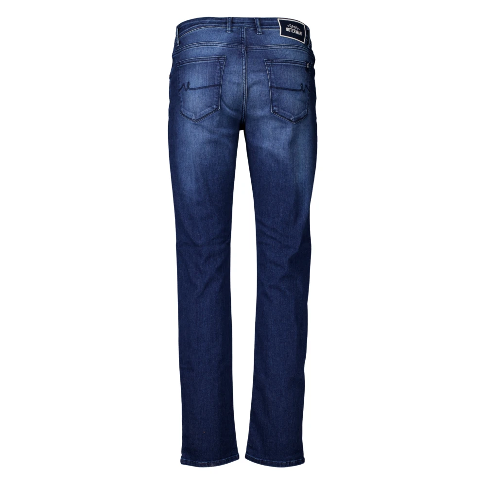 Atelier Noterman Blauwe Jeans Blue Heren