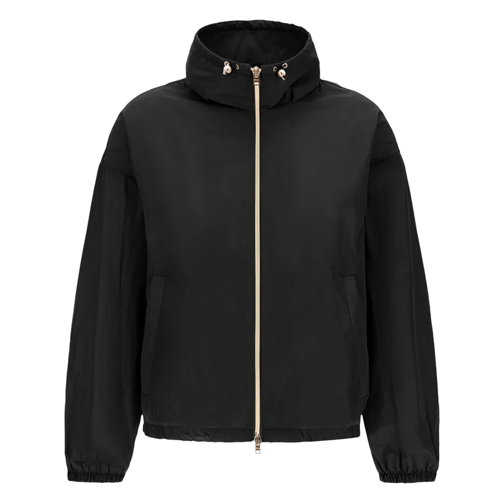 Herno Women's Black Light Jackets, Xs, Giubbotto