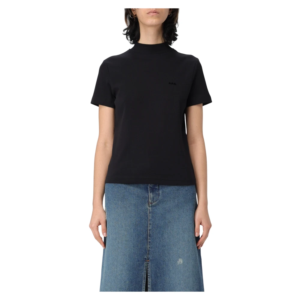 A.p.c. Stijlvol T-shirt van Caroll Black Dames