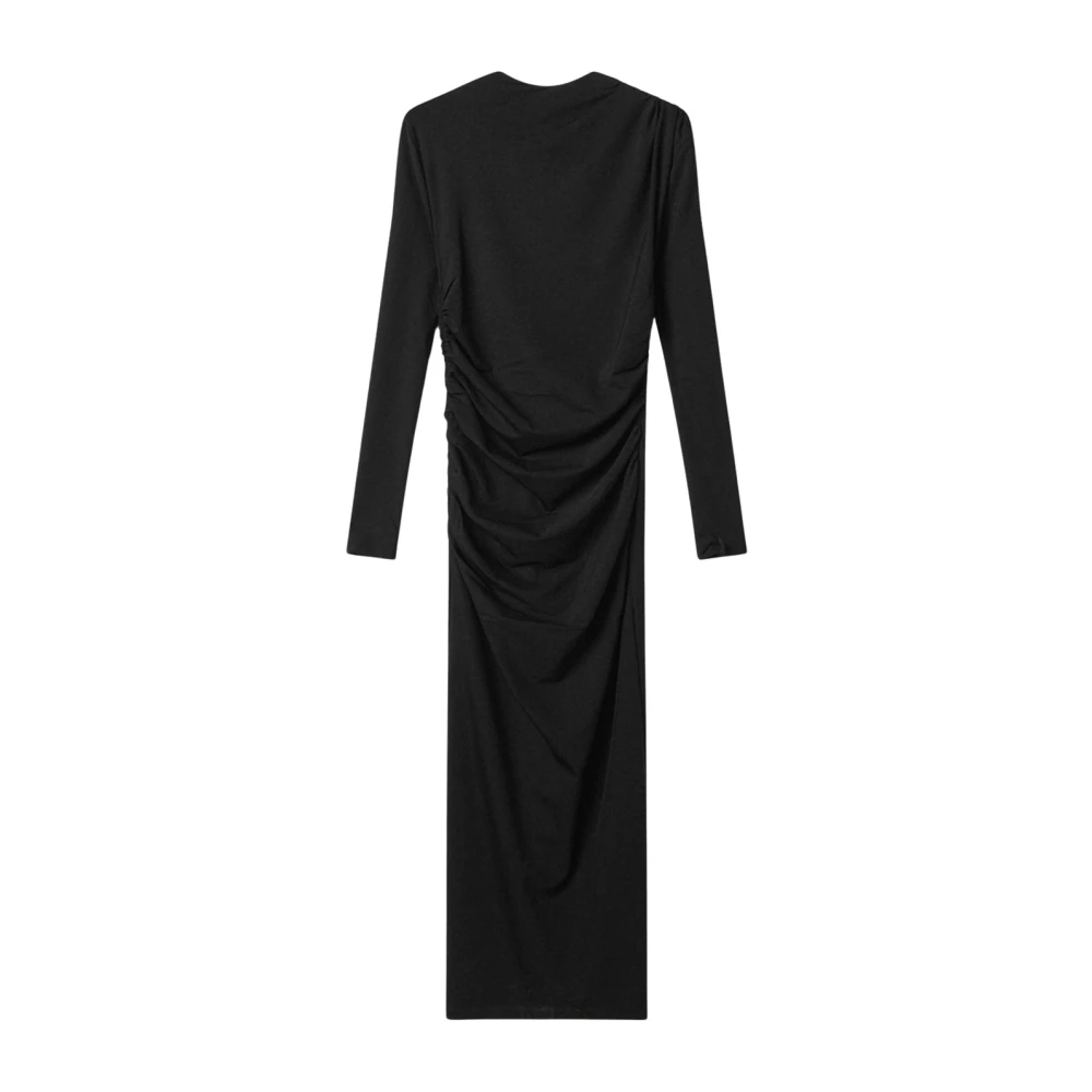 Hinnominate Zwarte Elegante Jurk Black Dames