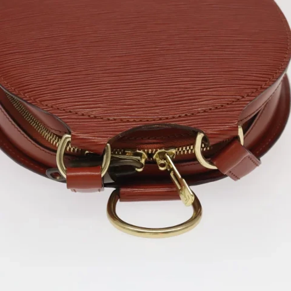 Louis Vuitton Vintage Pre-owned Leather backpacks Brown Dames