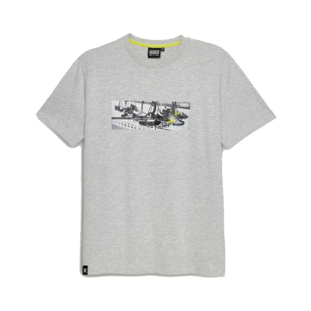 Munich Stadium Regular T-Shirt Gray, Herr