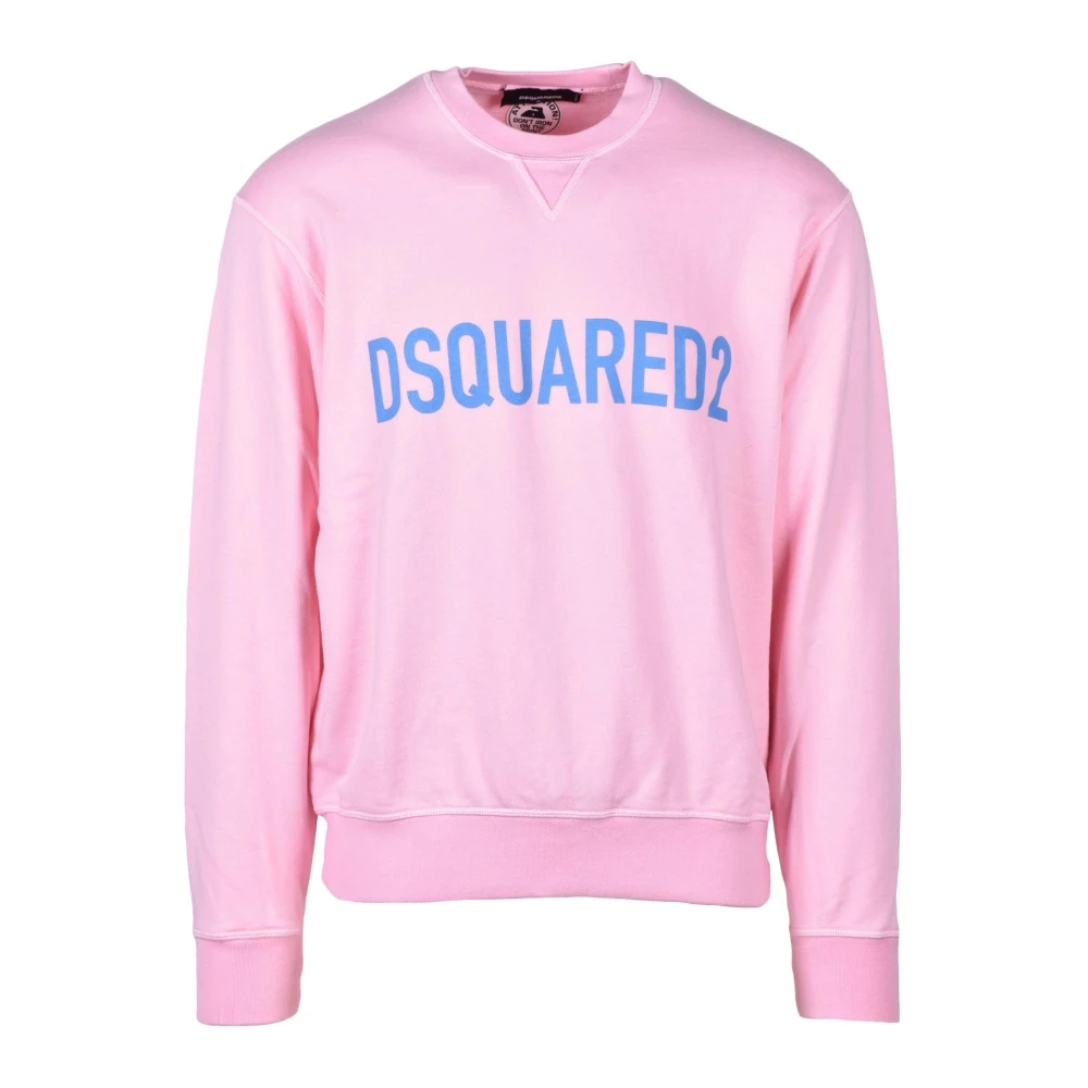 Dsquared2 Katoenen sweatshirt Pink Heren
