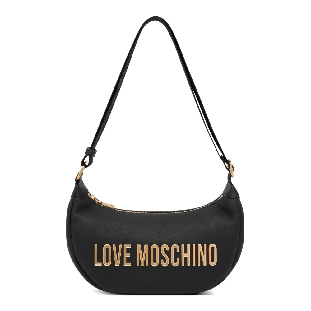 Love Moschino Donna Nero - Logo Shoulder Bag - Bags - One Size