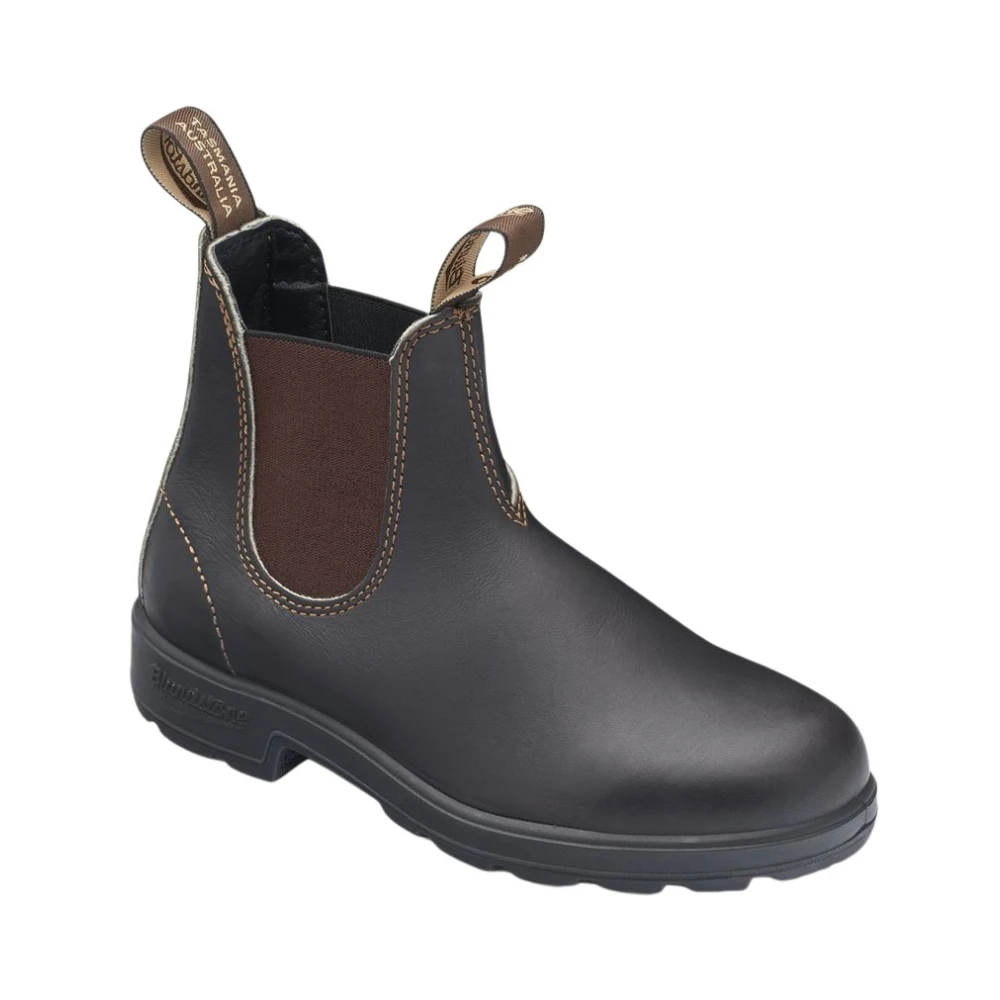 Blundstone Unisex Braun, Leder 500 Lederstiefeletten 500 Braun (45), Flach, 1 Bis 3 Cm, Keine, Lässig - Bild 7