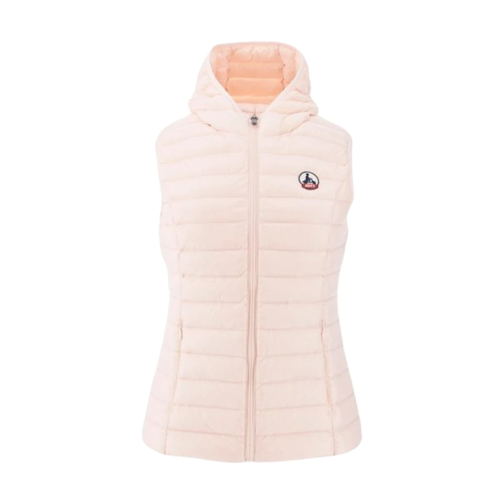 Chaqueta capucha Jott de plumas Mujer Blanc