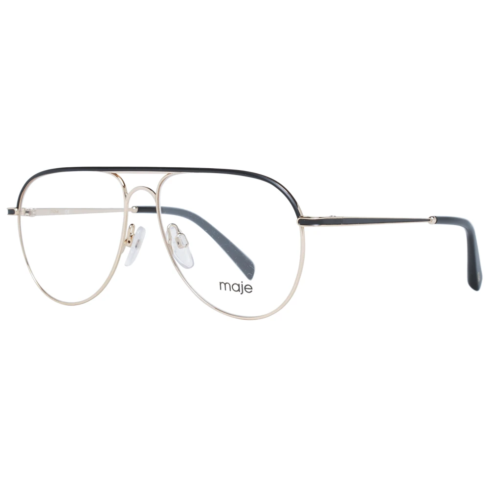 Maje Gouden Aviator Optische Brillen voor Vrouwen Yellow Dames
