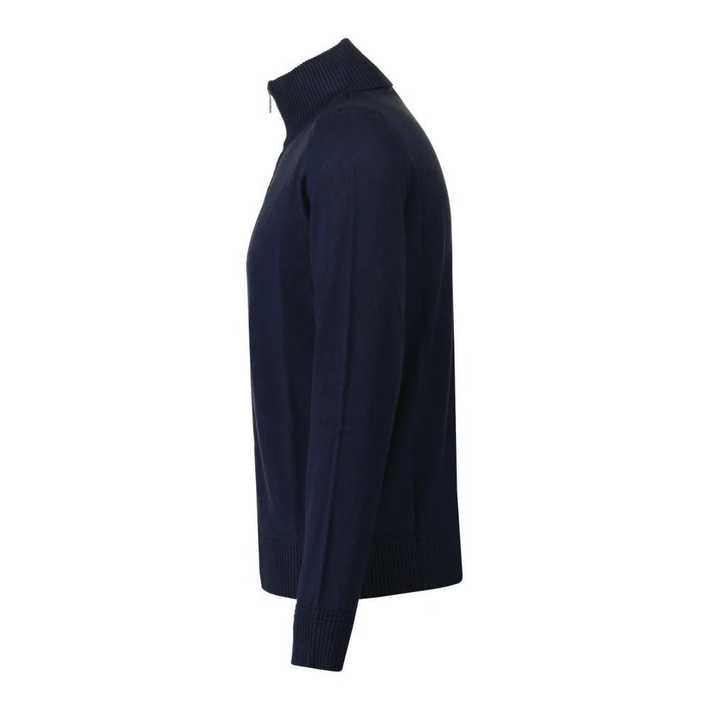 Hugo Boss Trui- Boss MEN Avac Knit R-N Blue Heren