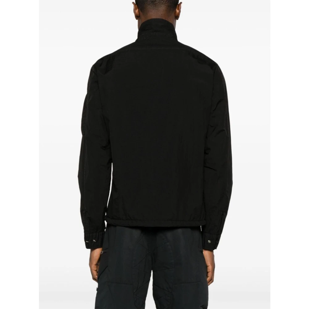 C.P. Company Zwarte Overshirt voor Stijlvolle Outfits Black Heren
