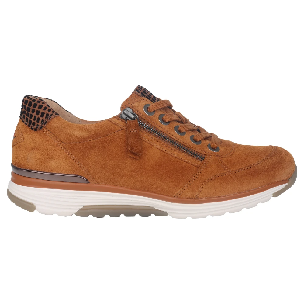 Gabor Bruine rollende sneaker voor vrouwen Dames Schoenen