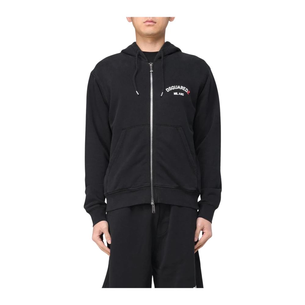 Sweatshirts & Hoodies > Zip-throughs - - Dsquared2 - Modalova
