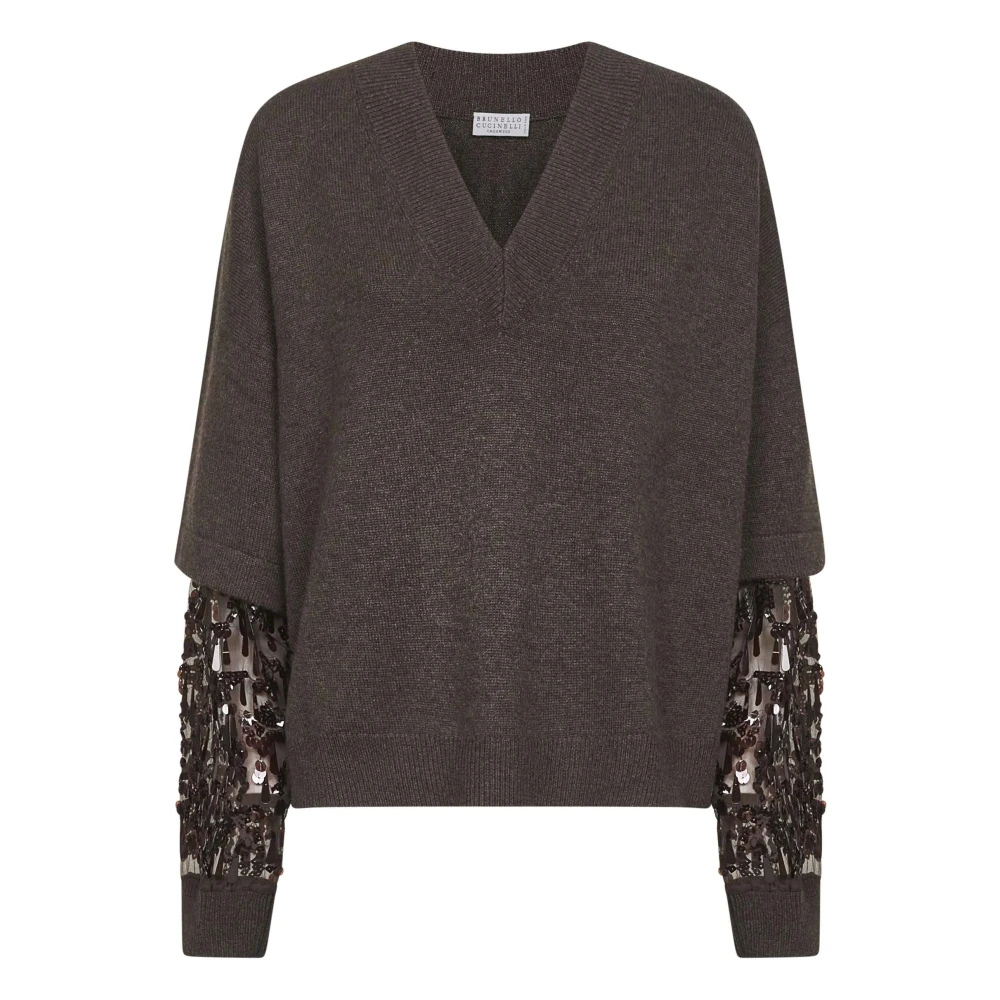 Knitwear > Cashmere Knitwear - - Brunello Cucinelli - Modalova