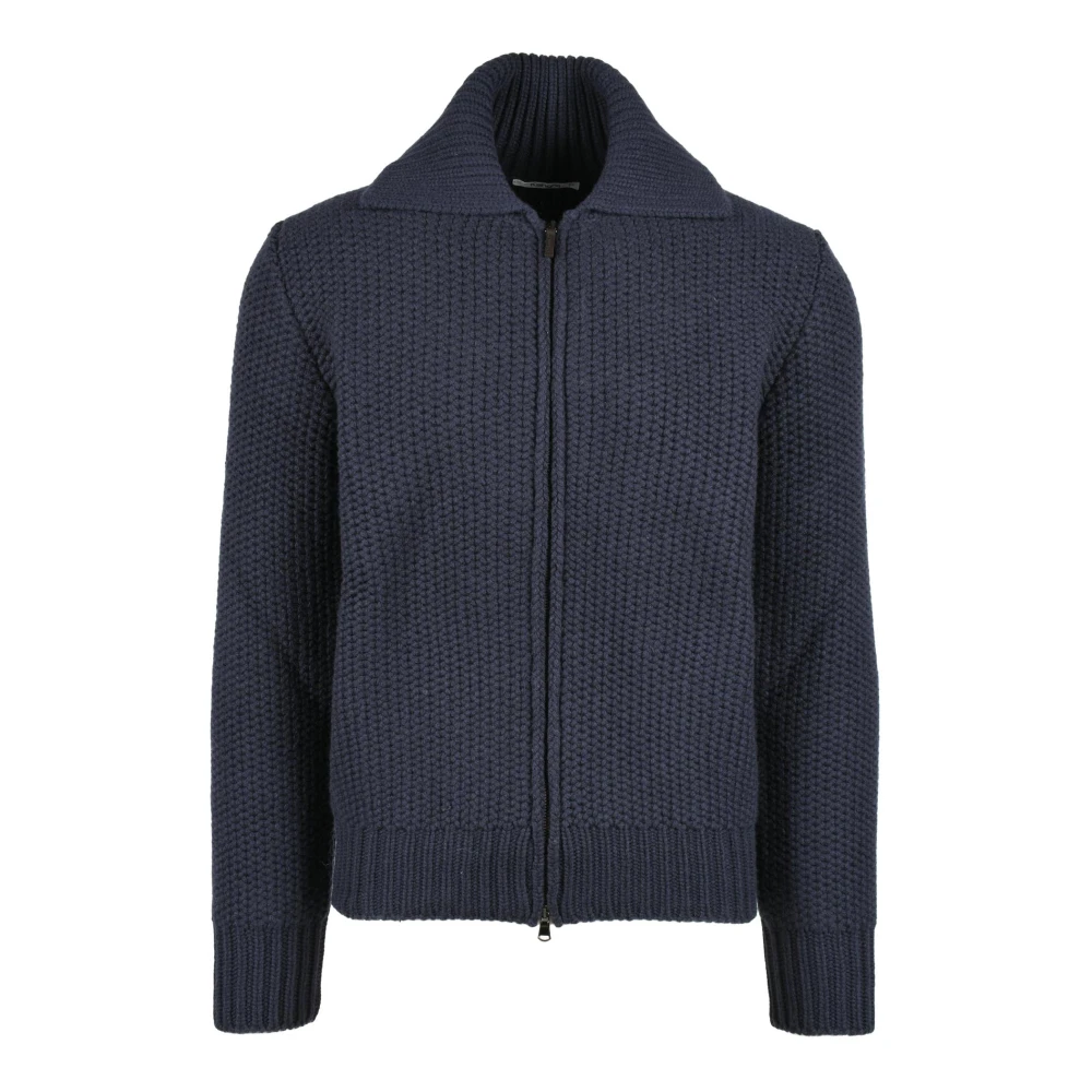 Kangra Merino Wol Vest Blue Heren