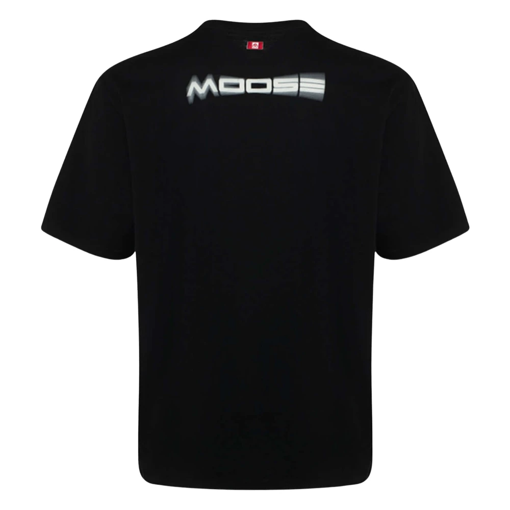 Moose Knuckles Loose Fit Maurice T-Shirt Black Heren