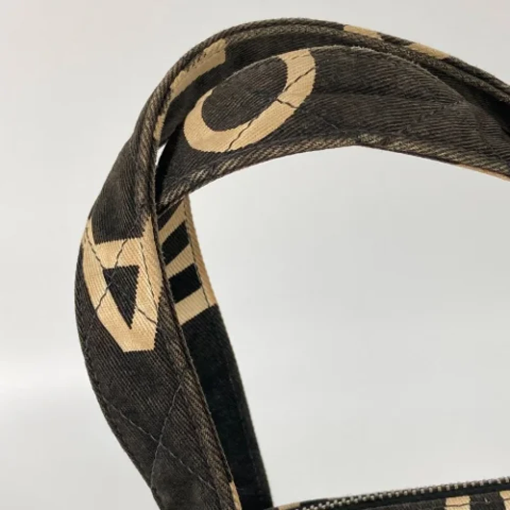 Chanel Vintage Pre-owned Fabric chanel-bags Black Dames