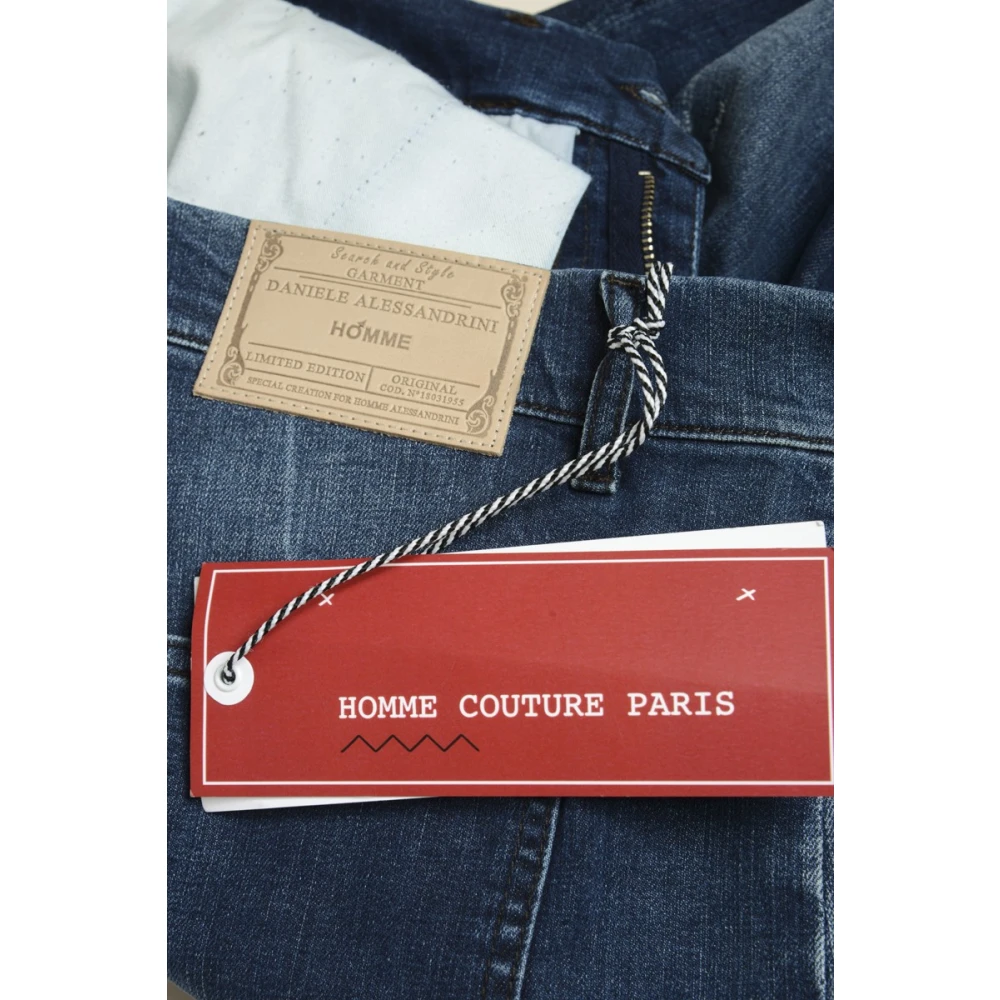 Daniele Alessandrini Klassieke Denim Jeans Blue Heren