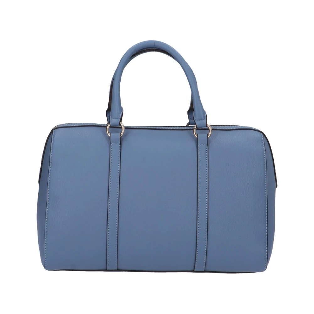 Liu Jo Denim Bowlingtas met ritssluiting Blue Dames