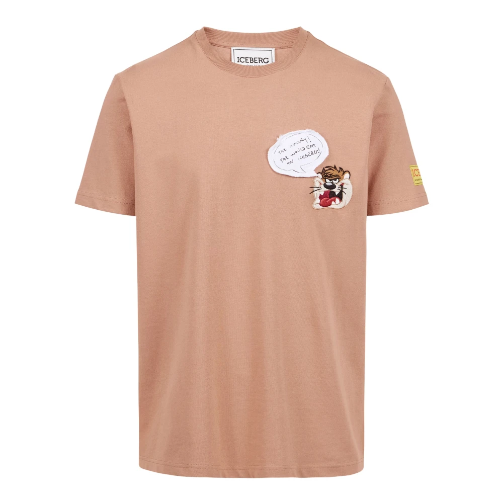 Iceberg - Tops > T-Shirts - Brown - Iceberg - Modalova