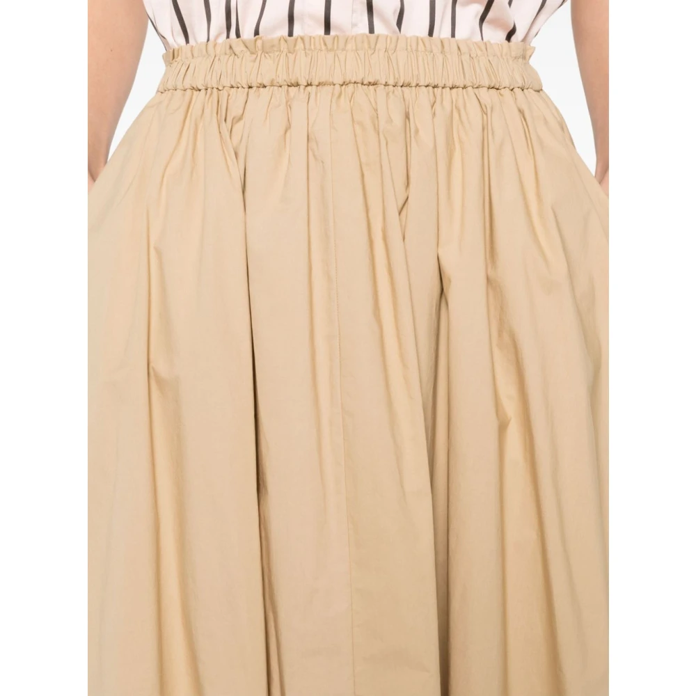 Forte Beige Rokken Ss25 Dameskleding Beige Dames