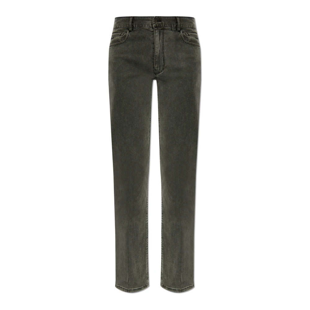 Emporio Armani Straight leg jeans Gray Heren