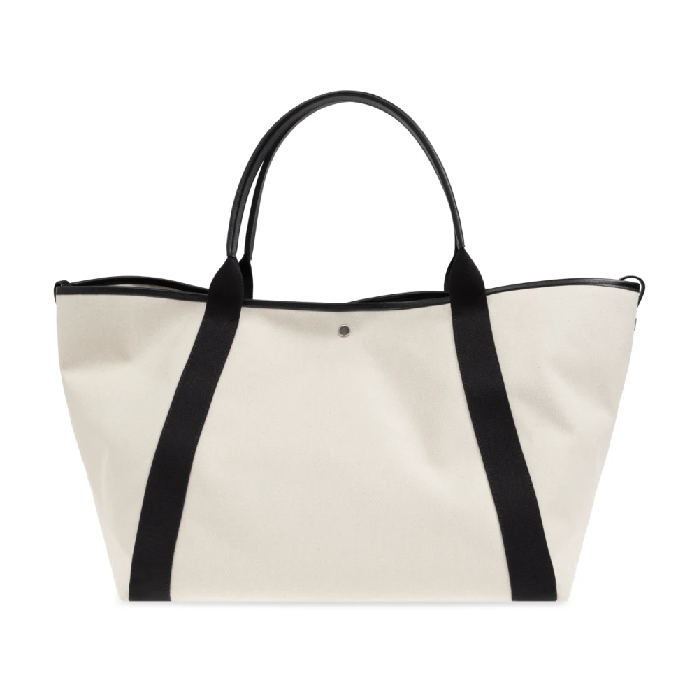 Balenciaga Tas Biarritz Groot type shopper Beige Dames