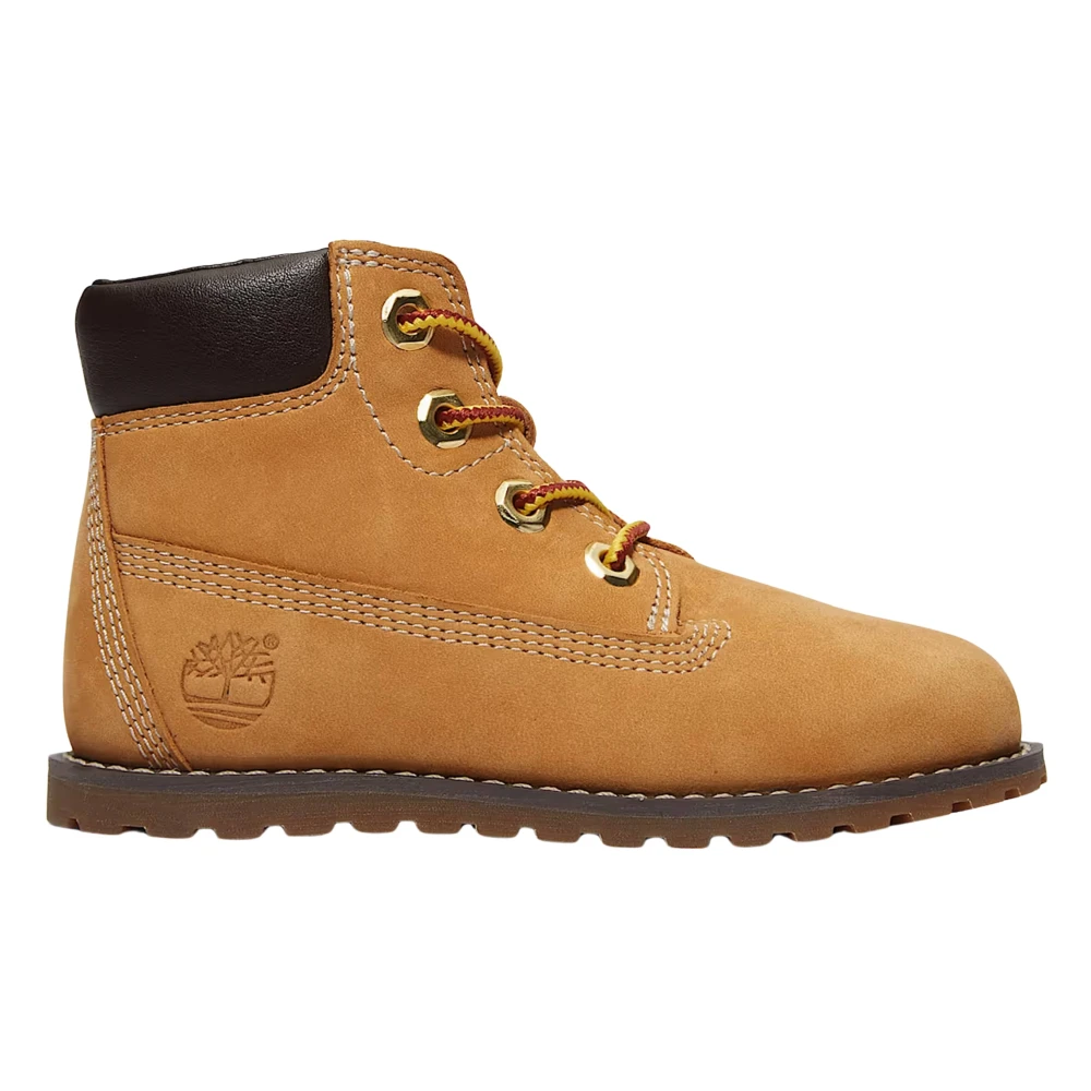 Timberland Unisex Kids Beige Kids Mid Lace-Up Boots - Kids Boots - 28 Eu - Kids