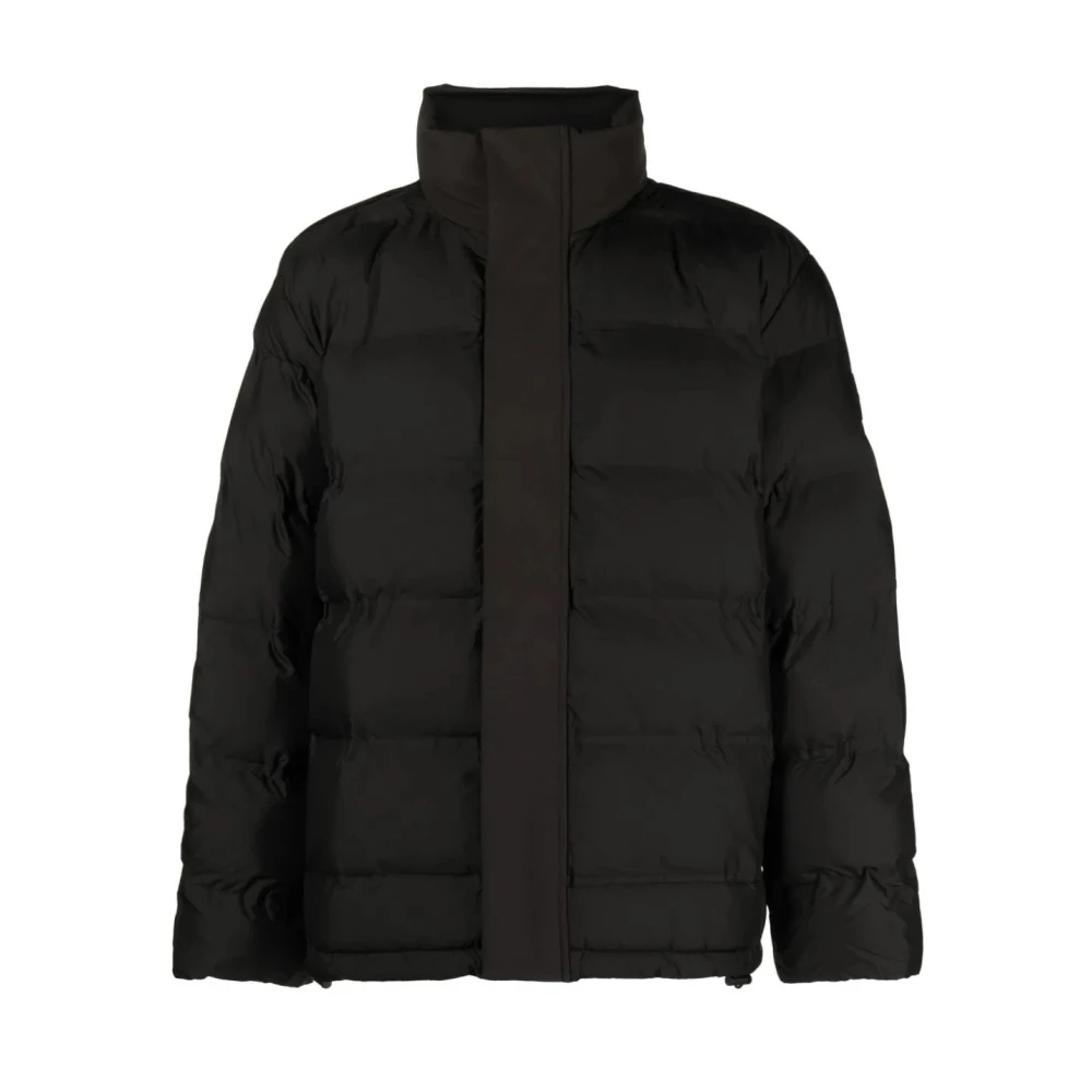 Calvin Klein Mannelijk Zwart Jassen Heren, L, Polyester, E Gewatteerde Pufferjas