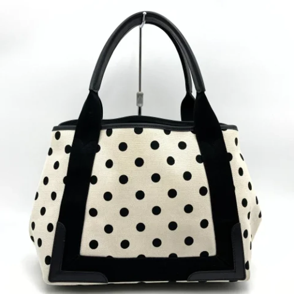 Balenciaga Vintage Pre-owned Fabric balenciaga-bags Beige Dames