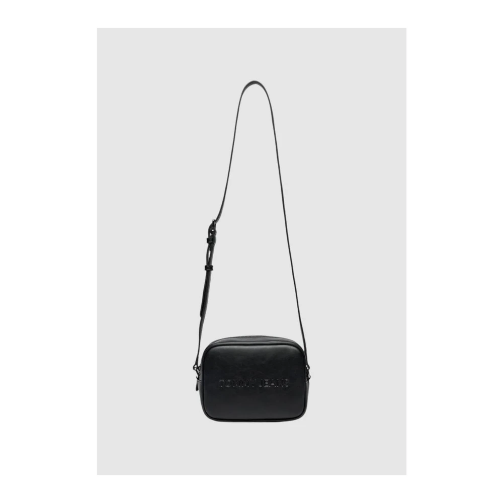 Tommy Jeans Polyurethaan Handtas voor Vrouwen Black Dames