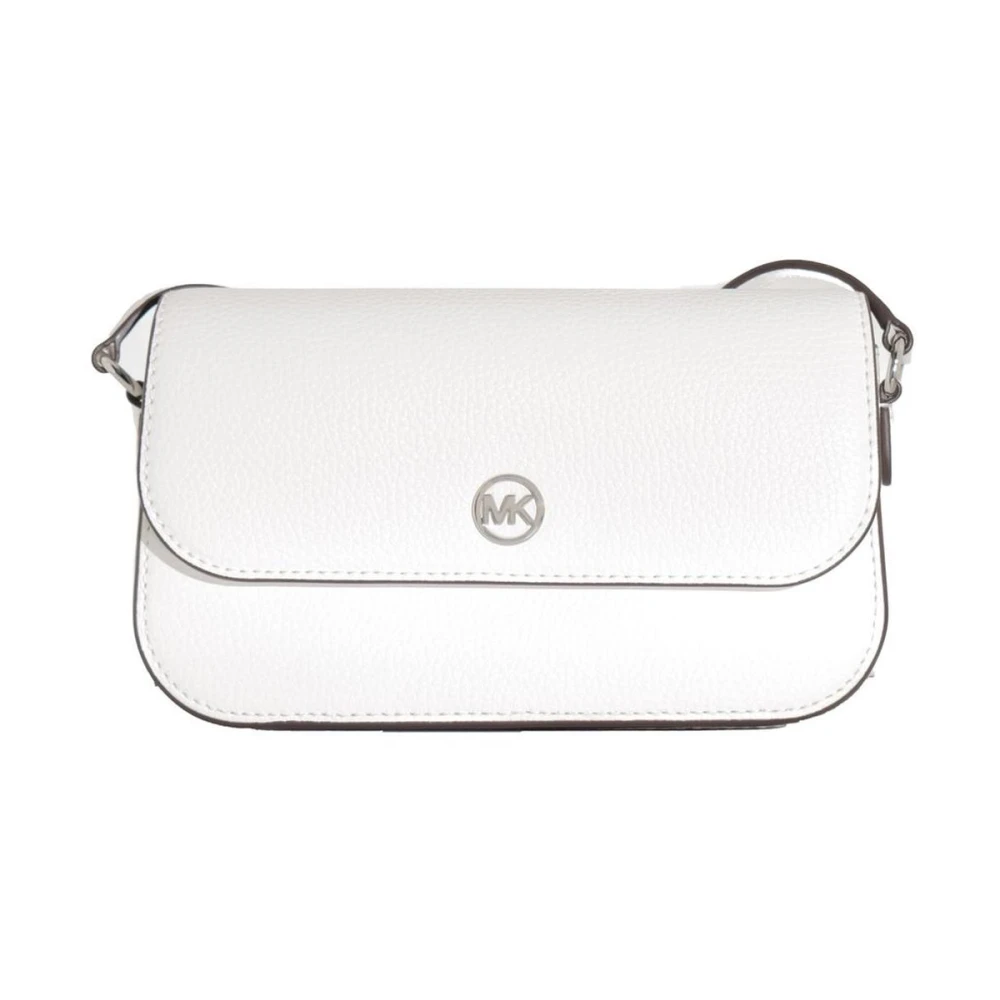 Michael Kors Women's White Jet Set Travel Small Crossbody
