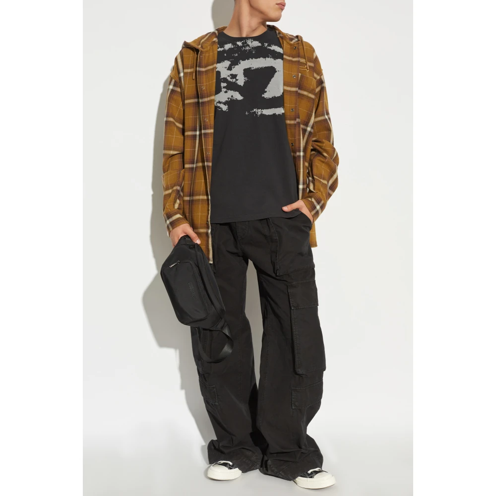 Diesel T-shirt T-Boxt-N14 Black Heren