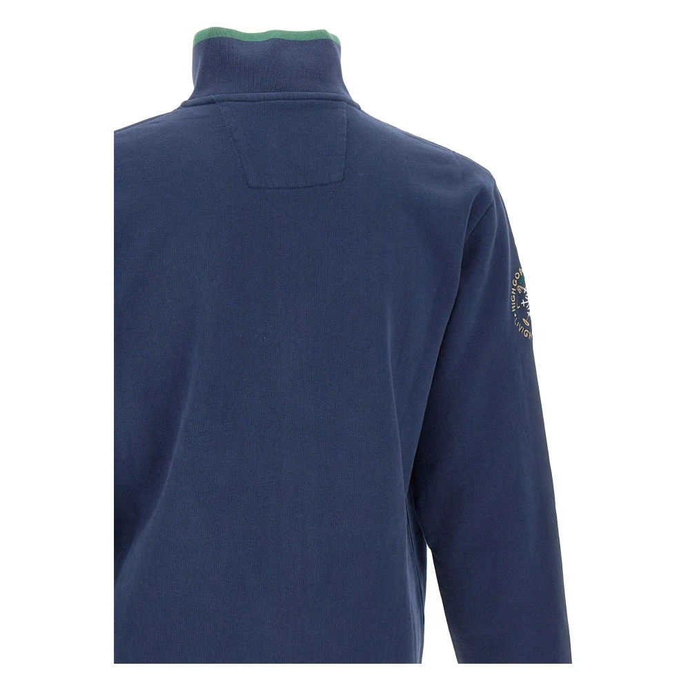 LA MARTINA Stijlvolle Sweaters Collectie Blue Heren