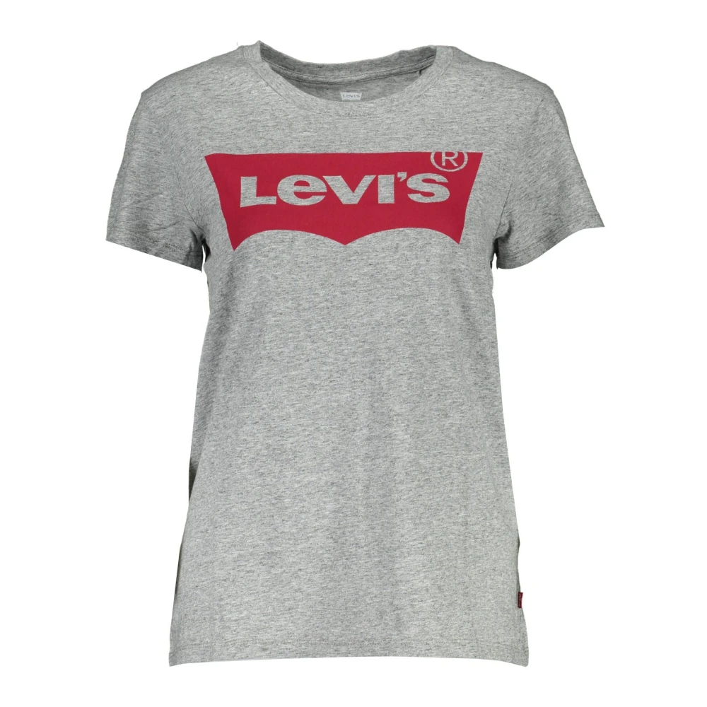 Levi's Women's Gray T-Shirts,, Cotton T-Shirt Extra Small