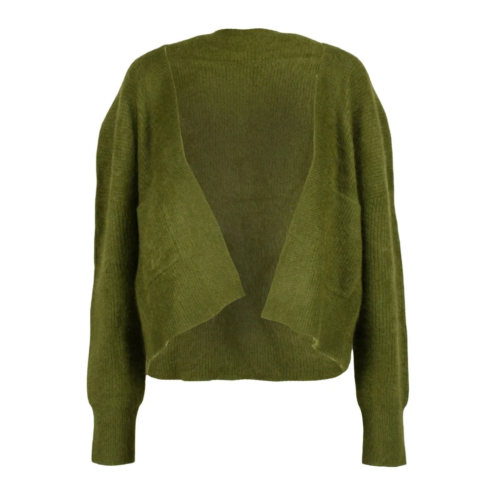 Mes Demoiselles Wollen Gebreide Trui Green Dames
