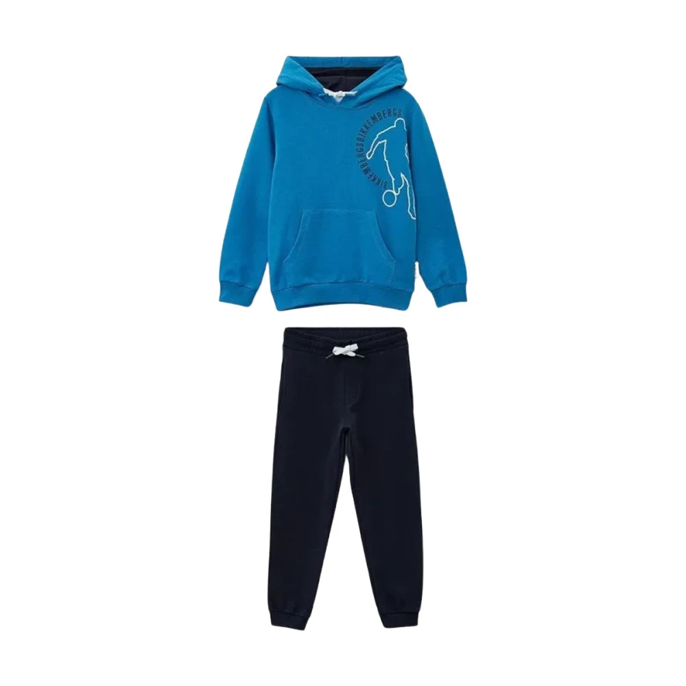 Bikkembergs Hoodie och Jogging Set Multicolor, Unisex