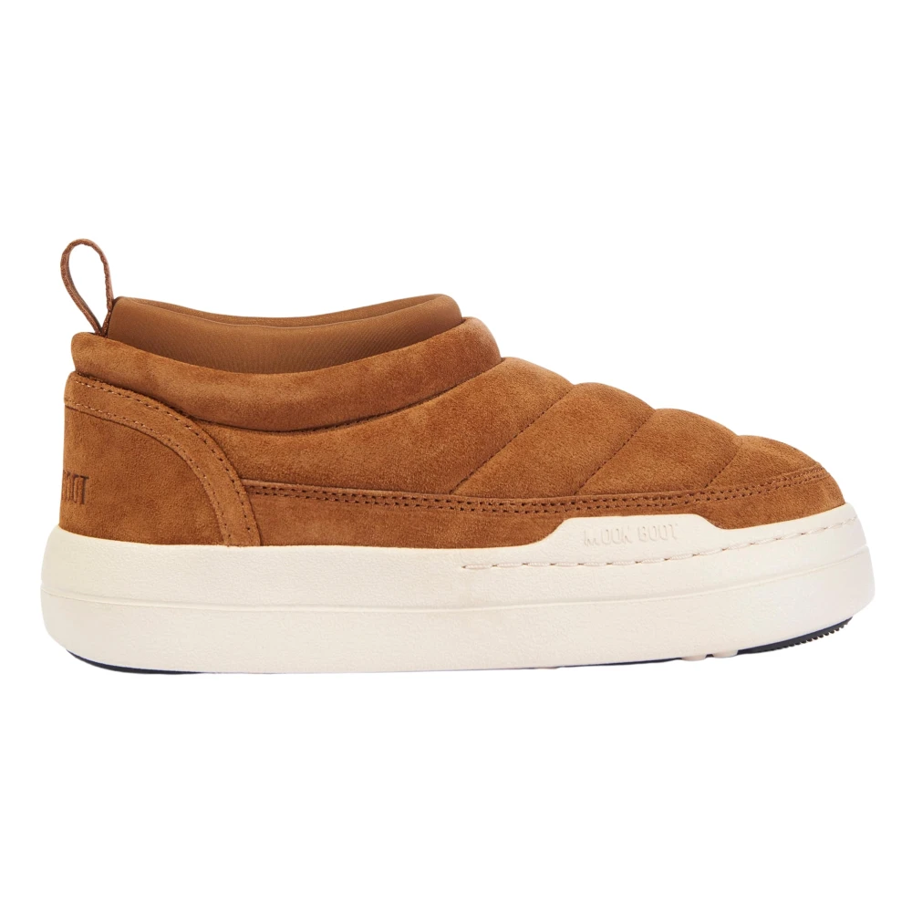 Moon Boot Boys Brown Soft Suede Boots - Kids Shoes - 37 Eu - Kids
