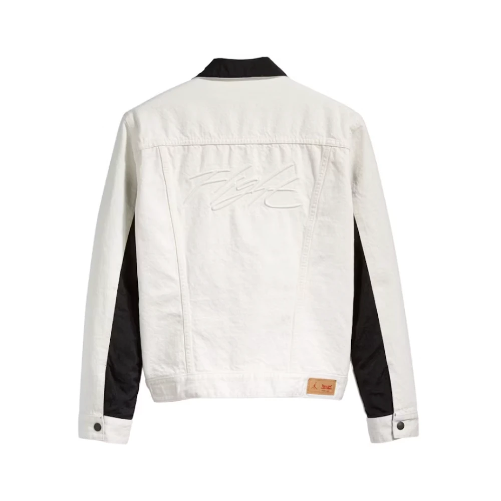 Jordan Omkeerbare Trucker Jack Wit Zwart White Heren