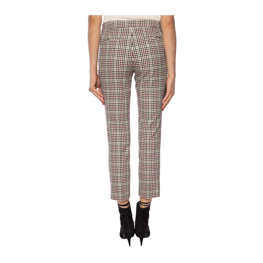 Michael Kors Geruite Broek Multicolor Dames