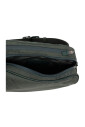 check-jacquard-zipped-belt-bag