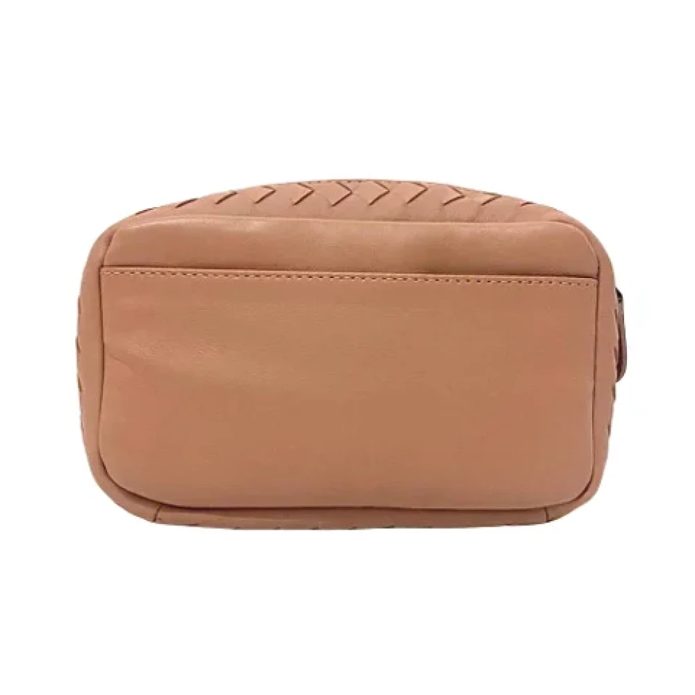 Bottega Veneta Vintage Pre-owned Leather clutches Pink Unisex