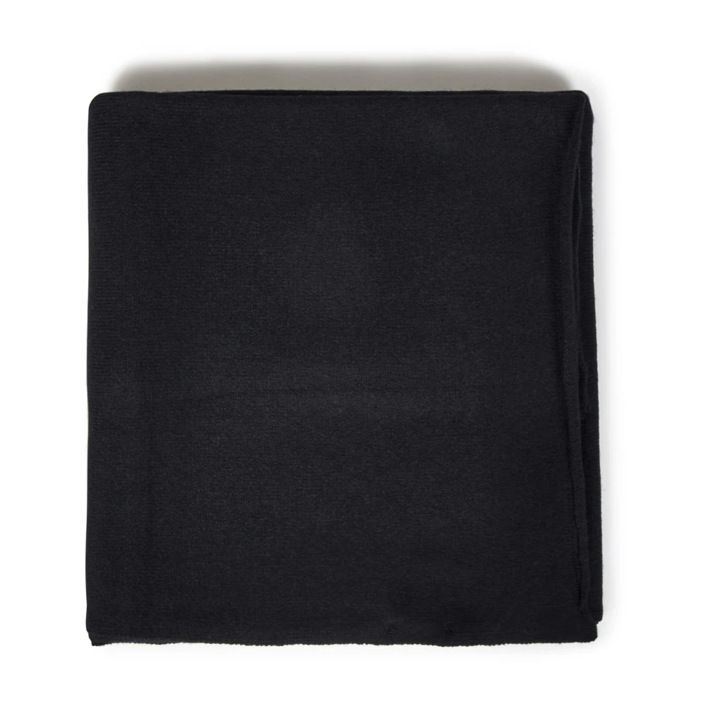 Drumohr Lyxigt Cashmere Svart Sjal Black, Herr