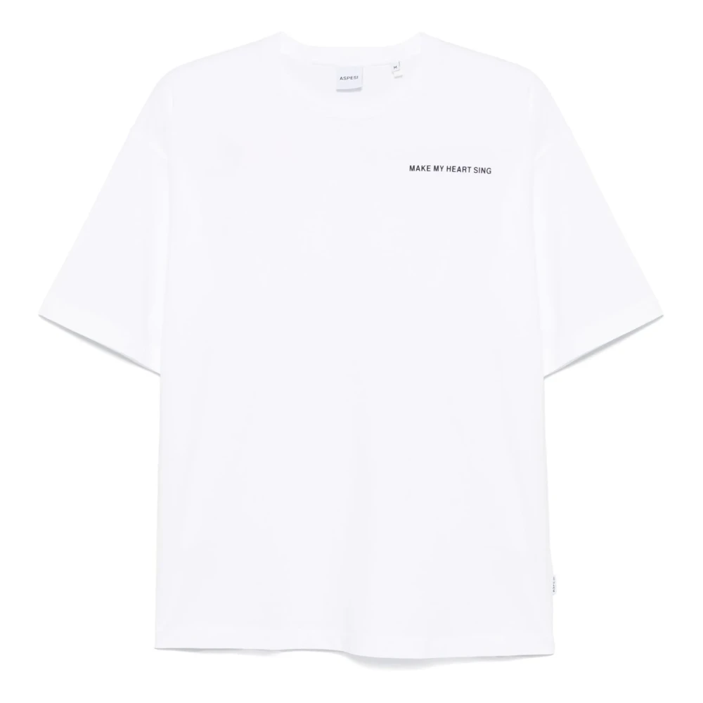 Aspesi - Tops > T-Shirts - White - Aspesi - Modalova