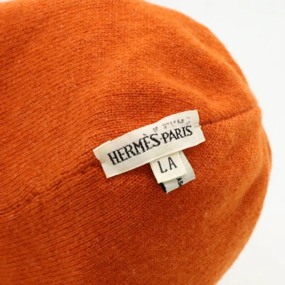 Hermès Vintage Pre-owned Canvas hats Black Dames