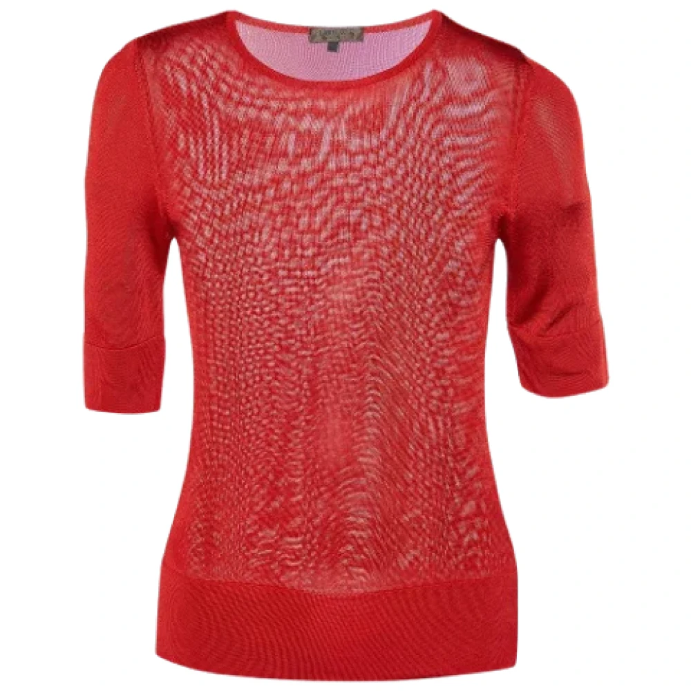 Loewe Pre-owned Knit tops Red Dames