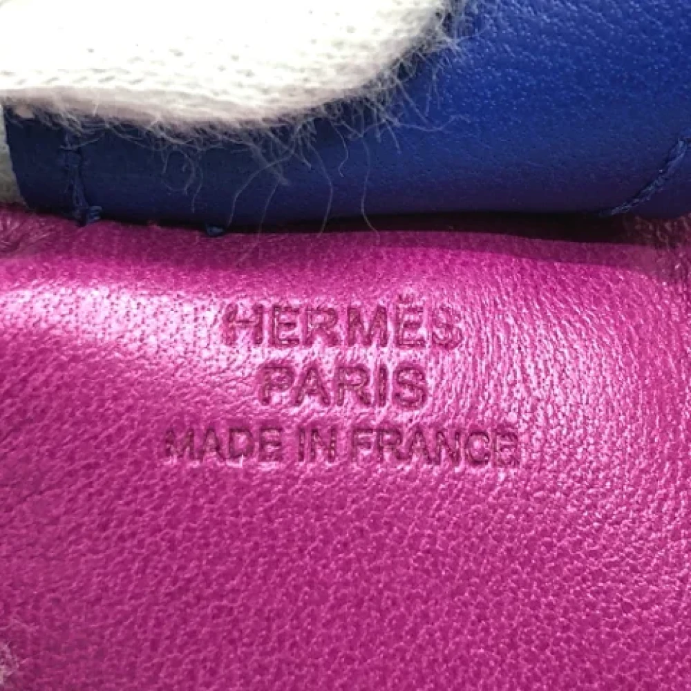 Hermès Vintage Pre-owned Leather key-holders Purple Dames