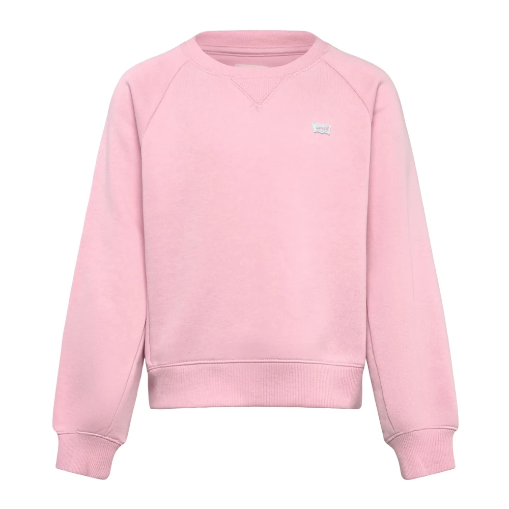 Levi's Unisex Kids Pink Meet And Greet Crew - Kids Sweatshirts - 14 Y - Kids