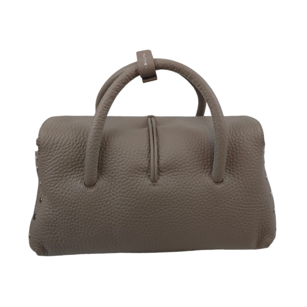 Zanellato Duifgrijze Schoudertas Gray Dames
