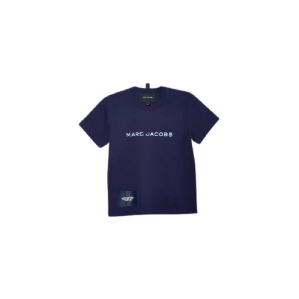 Marc Jacobs Klassiek en echt T-shirt uit THE Color Collection Blue Dames